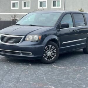 Horizontal photograph of a 2014ChryslerTown & CountryS Minivan 4D