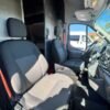 Horizontal photograph of a 2020FordTransit 250 Cargo VanExtended Length High Roof Van 3D