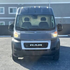 Horizontal photograph of a 2020RamProMaster Cargo Van3500 High Roof Extended Van 3D