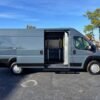 Horizontal photograph of a 2020RamProMaster Cargo Van3500 High Roof Extended Van 3D