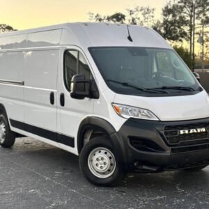 Horizontal photograph of a 2023RamProMaster Cargo Van2500 High Roof w/159" WB Van 3D