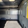 Horizontal photograph of a 2020FordTransit 250 Cargo VanExtended Length High Roof Van 3D