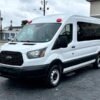 Horizontal photograph of a 2015FordTransit 150 VanMedium Roof w/Sliding Side Door w/LWB Van 3D