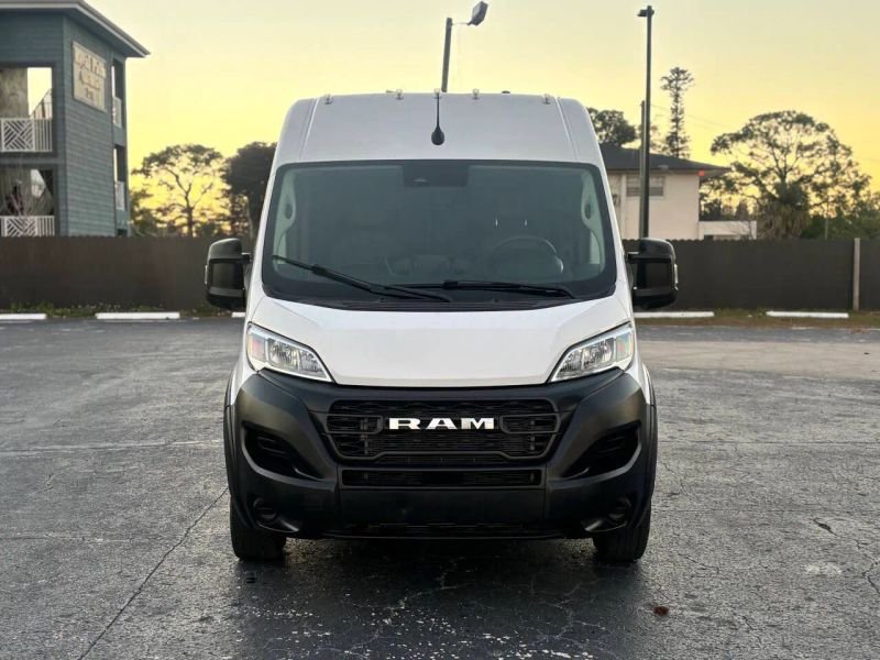 Horizontal photograph of a 2023RamProMaster Cargo Van2500 High Roof w/159" WB Van 3D