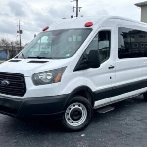Horizontal photograph of a 2015FordTransit 150 VanMedium Roof w/Sliding Side Door w/LWB Van 3D