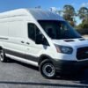 Horizontal photograph of a 2018FordTransit 350 VanExtended Length High Roof w/Sliding Side Door Van 3D