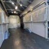 Horizontal photograph of a 2020FordTransit 250 Cargo VanExtended Length High Roof Van 3D