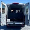 Horizontal photograph of a 2018FordTransit 150 WagonXLT w/Medium Roof w/Sliding Side Door Van 3D