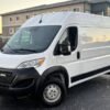 Horizontal photograph of a 2023RamProMaster Cargo Van2500 High Roof w/159" WB Van 3D
