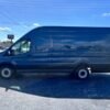 Horizontal photograph of a 2020FordTransit 250 Cargo VanExtended Length High Roof Van 3D