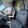 Horizontal photograph of a 2020FordTransit 250 Cargo VanExtended Length High Roof Van 3D
