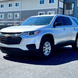 Horizontal photograph of a 2020ChevroletTraverseLS Sport Utility 4D