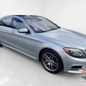 Horizontal photograph of a 2015Mercedes-BenzS-ClassS 550 Sedan 4D
