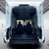 Horizontal photograph of a 2018FordTransit 350 VanExtended Length High Roof w/Sliding Side Door Van 3D