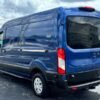 Horizontal photograph of a 2020FordTransit 250 Cargo VanMedium Roof w/LWB Van 3D