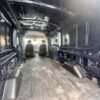 Horizontal photograph of a 2020FordTransit 250 Cargo VanMedium Roof w/LWB Van 3D