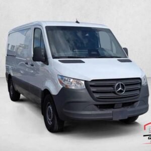 Horizontal photograph of a 2022Mercedes-BenzSprinter 1500 CargoStandard Roof w/144" WB Van 3D