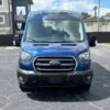 Horizontal photograph of a 2020FordTransit 250 Cargo VanMedium Roof w/LWB Van 3D