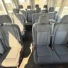 Horizontal photograph of a 2016FordTransit 350 WagonXLT w/Medium Roof w/Sliding Side Door Van 3D