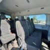 Horizontal photograph of a 2016FordTransit 350 WagonXLT w/Medium Roof w/Sliding Side Door Van 3D