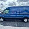 Horizontal photograph of a 2020FordTransit 250 Cargo VanMedium Roof w/LWB Van 3D