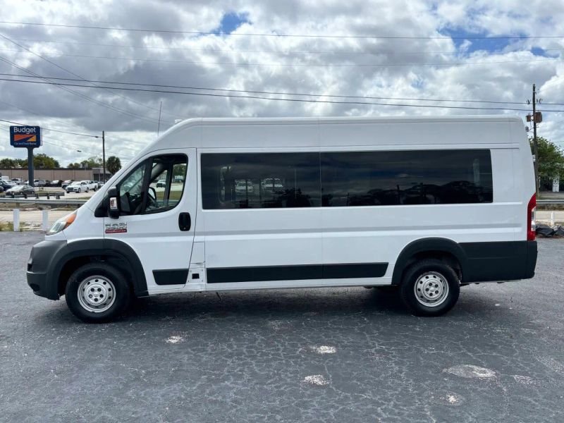 Horizontal photograph of a 2014RamProMaster 3500 CargoTradesman Extended Van 3D