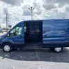 Horizontal photograph of a 2020FordTransit 250 Cargo VanMedium Roof w/LWB Van 3D