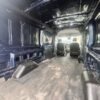 Horizontal photograph of a 2020FordTransit 250 Cargo VanMedium Roof w/LWB Van 3D