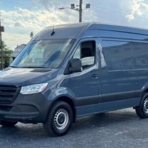 Horizontal photograph of a 2019Mercedes-BenzSprinter 2500 CrewHigh Roof w/144" WB Van 3D