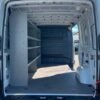 Horizontal photograph of a 2022Mercedes-BenzSprinter 1500 CargoStandard Roof w/144" WB Van 3D