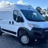 Horizontal photograph of a 2023RamProMaster Cargo Van1500 High Roof Van 3D