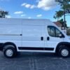 Horizontal photograph of a 2023RamProMaster Cargo Van1500 High Roof Van 3D