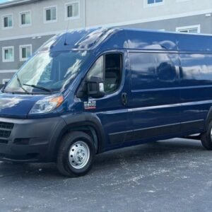 Horizontal photograph of a 2019RamProMaster Cargo Van2500 High Roof Van 3D