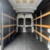 Horizontal photograph of a 2021FordTransit 250 Cargo VanHigh Roof Van 3D