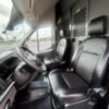 Horizontal photograph of a 2021FordTransit 250 Cargo VanHigh Roof Van 3D