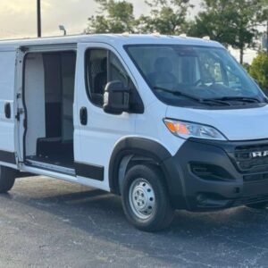 Horizontal photograph of a 2023RamProMaster Cargo Van2500 Low Roof Van 3D