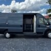 Horizontal photograph of a 2020RamProMaster Cargo Van3500 High Roof Extended Van 3D