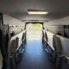 Horizontal photograph of a 2020FordTransit 250 Cargo VanExtended Length High Roof Van 3D