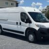 Horizontal photograph of a 2023RamProMaster Cargo Van3500 High Roof Extended Van 3D
