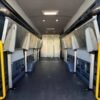 Horizontal photograph of a 2020FordTransit 250 Cargo VanExtended Length High Roof Van 3D