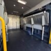 Horizontal photograph of a 2020FordTransit 250 Cargo VanExtended Length High Roof Van 3D