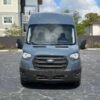 Horizontal photograph of a 2020FordTransit 250 Cargo VanExtended Length High Roof Van 3D