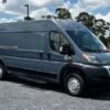 Horizontal photograph of a 2020RamProMaster Cargo Van3500 High Roof Extended Van 3D