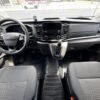 Horizontal photograph of a 2021FordTransit 250 Cargo VanHigh Roof Extended Length Van 3D