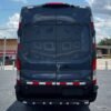 Horizontal photograph of a 2021FordTransit 250 Cargo VanHigh Roof Extended Length Van 3D