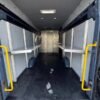 Horizontal photograph of a 2021FordTransit 250 Cargo VanHigh Roof Extended Length Van 3D