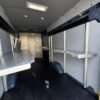 Horizontal photograph of a 2021FordTransit 250 Cargo VanHigh Roof Extended Length Van 3D