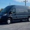 Horizontal photograph of a 2020RamProMaster Cargo Van3500 High Roof Extended Van 3D