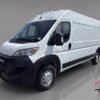 Horizontal photograph of a 2024RamProMaster Cargo Van2500 Tradesman High Roof w/159" WB Van 3D