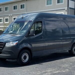 Horizontal photograph of a 2019Mercedes-BenzSprinter 2500 CargoHigh Roof w/170" WB Van 3D